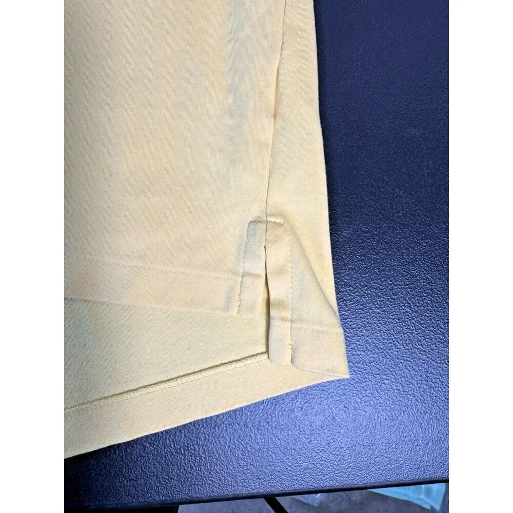 Polo Ralph Lauren Blue Label‎ Beekman Yellow Polo Mens Medium